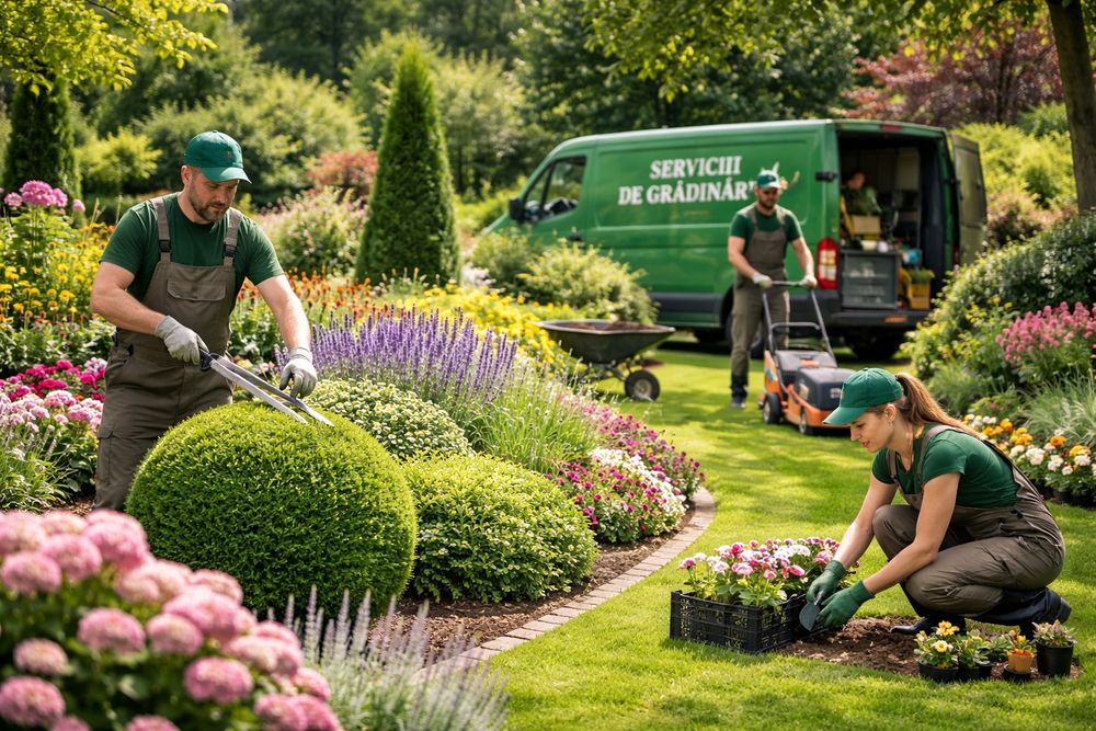 Servici profesionale de grădinărit