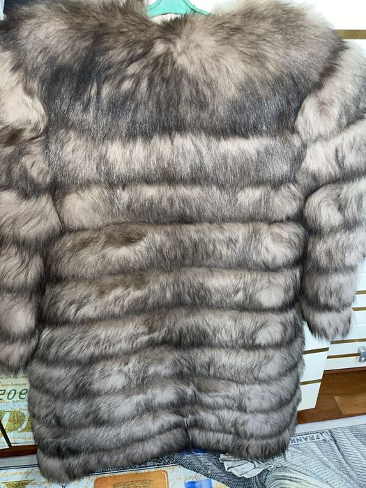 Продам (песец) шубку трансформер размер 46 L