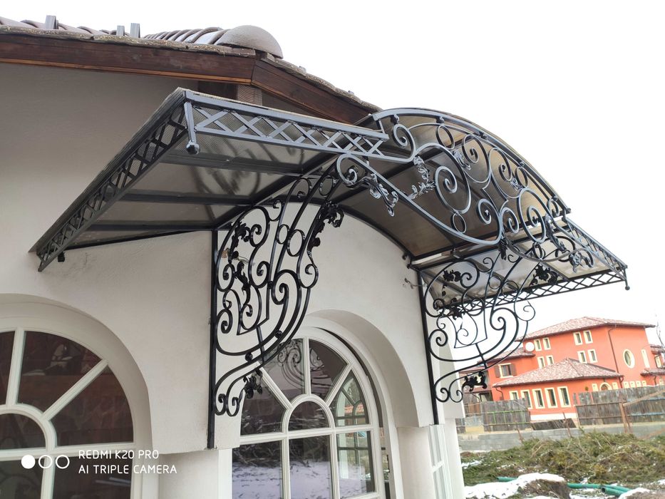 porti,garduri,balustrade din fier forjat