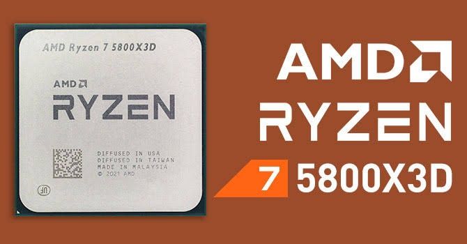 Процесор Ryzen 7 5800X3D - 10th anniversary edition