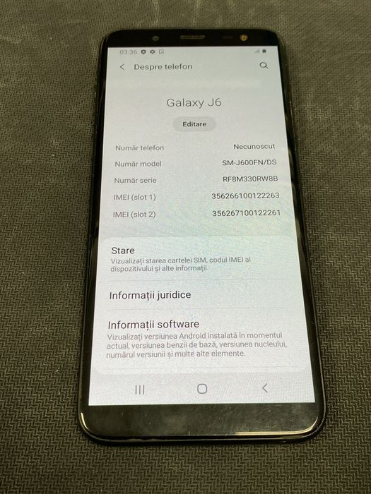 Samsung Galaxy J6 32GB ID-XXL7490