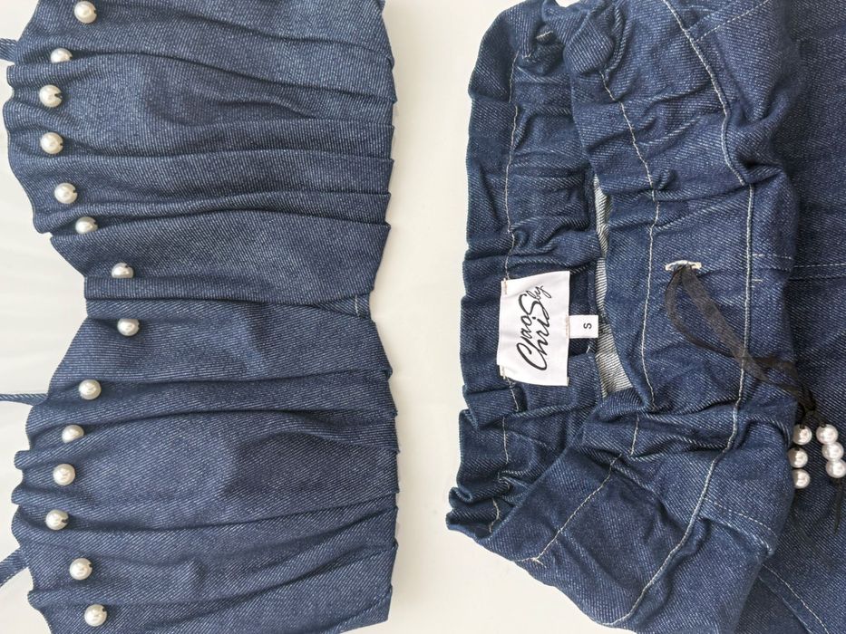 Chaos by Chris дънков сет с перли