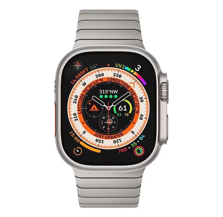 Curea Husa Metalica Titanium Incarcator Ceas Iphone Watch Apple