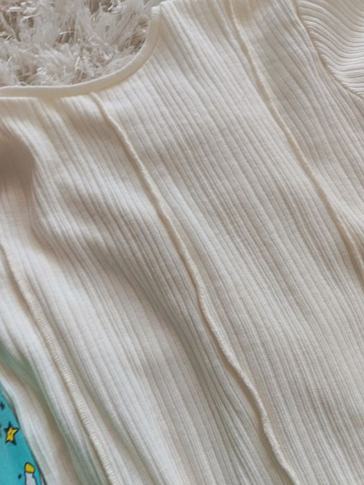 Bluza pentru copii  alba mărimea  128CM