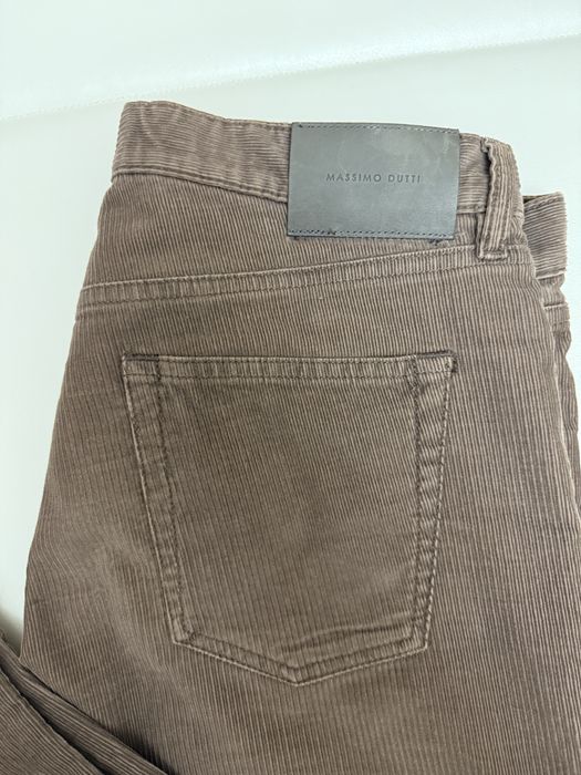 Брюки Massimo Dutti Вельветовые Мужские