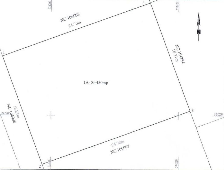 Teren 517mp, Domnesti, Ilfov, pozitie excelenta
