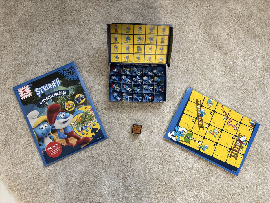Set complet de strumfi Kaufland