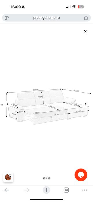 Vand coltar extensibil