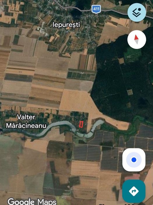 5.000 mp pentru casa langa lac Valter Maracineanu la 25km de Bucuresti