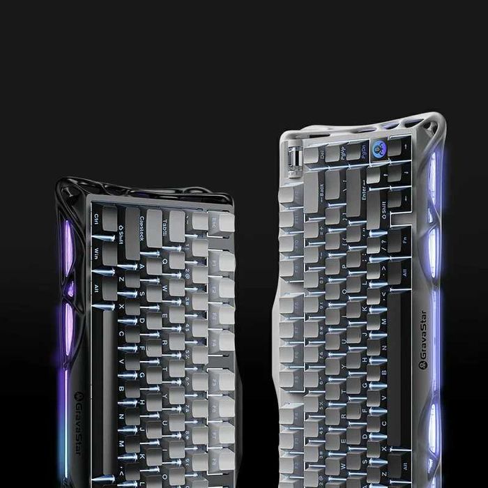 GravaStar Mercury K1 - Gradient Black Keyboard