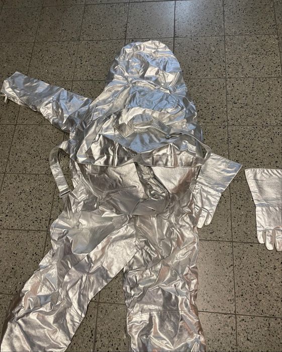 Costum original anti-foc aluminizat pompieri patrundere grea