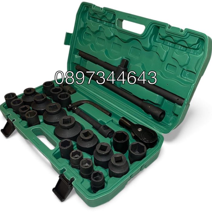 Камионджийско гедоре STAHLMAYER – 26 части, 3/4" & 1", 21–65 мм