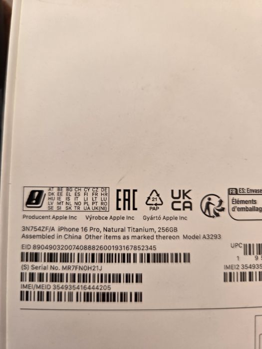 Iphone 13 pro 256gb