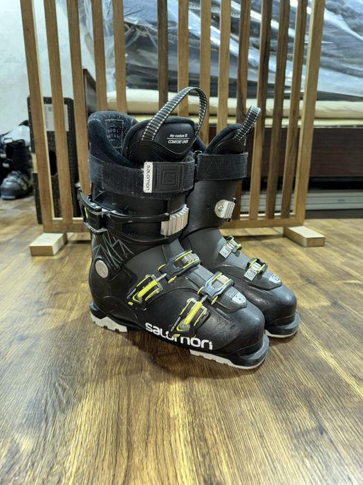 лыжные ботинки salomon