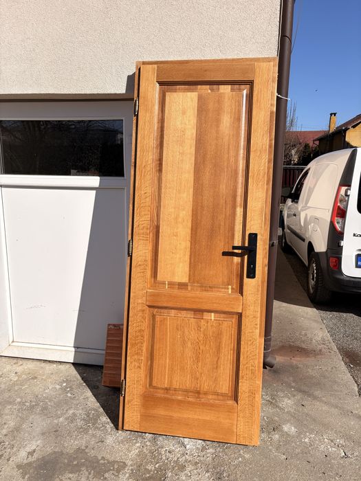 Usa de Interior Stejar cu Toc, Plina , Dreapta