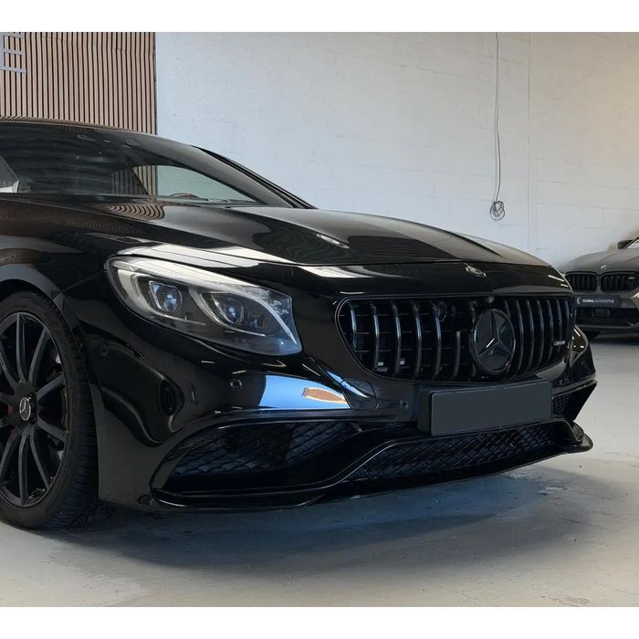 Предна решетка Панамерикана Черна за Mercedes S63 S65 AMG (C217)