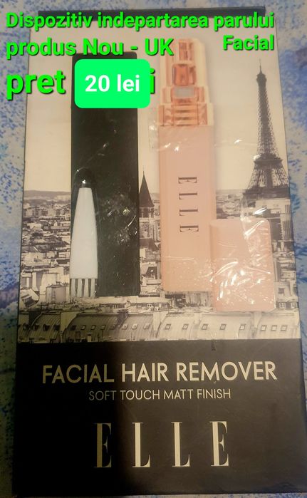 Dispozitiv de indepartare a parului facial