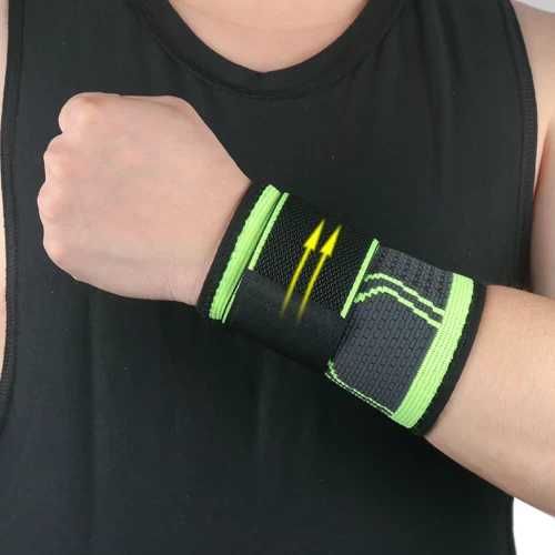 Накитници за фитнес тип ластичен бинт за китка , Комплект 2 броя