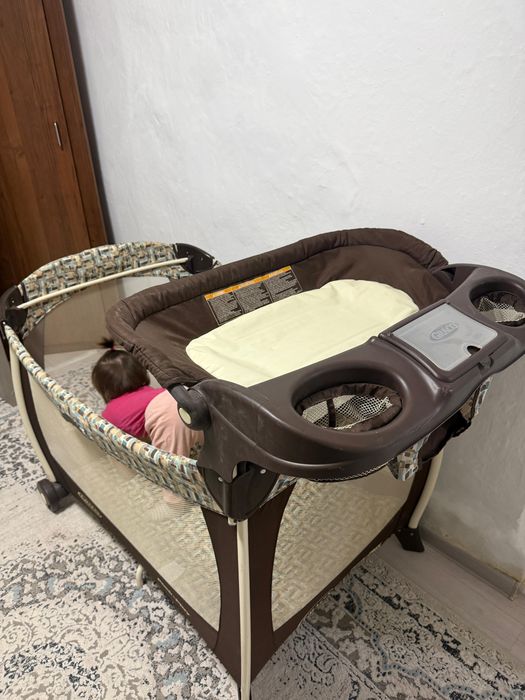 Манеж кровать перенальный