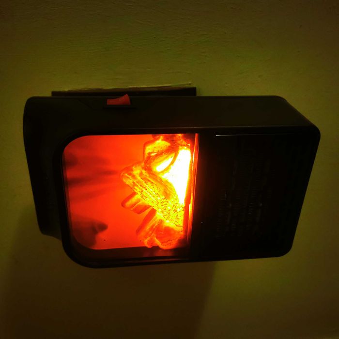 aeroterma cu lumina de veghe radiator incalzitor cabina ghereta taraba