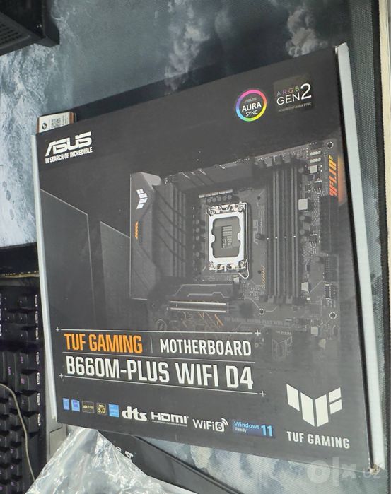 Комплект B660M Asus Tuf Wifi , I5 , 32GB RAM