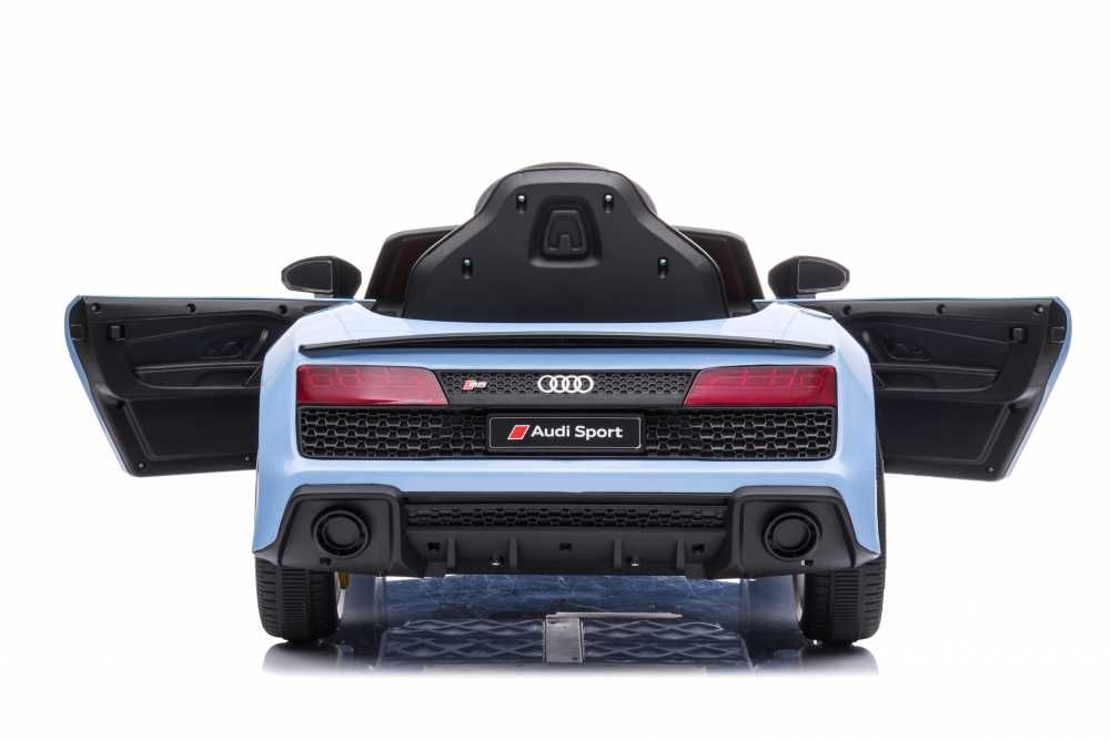 Masinuta electrica copii Audi R8 Blue-Grey cu licenta 12V 78W