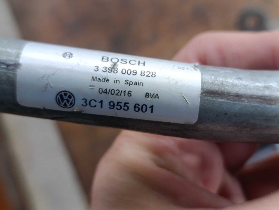 Механизъм с мотор за предни чистачки Passat 6 / Пасат 6 - 3C1955601