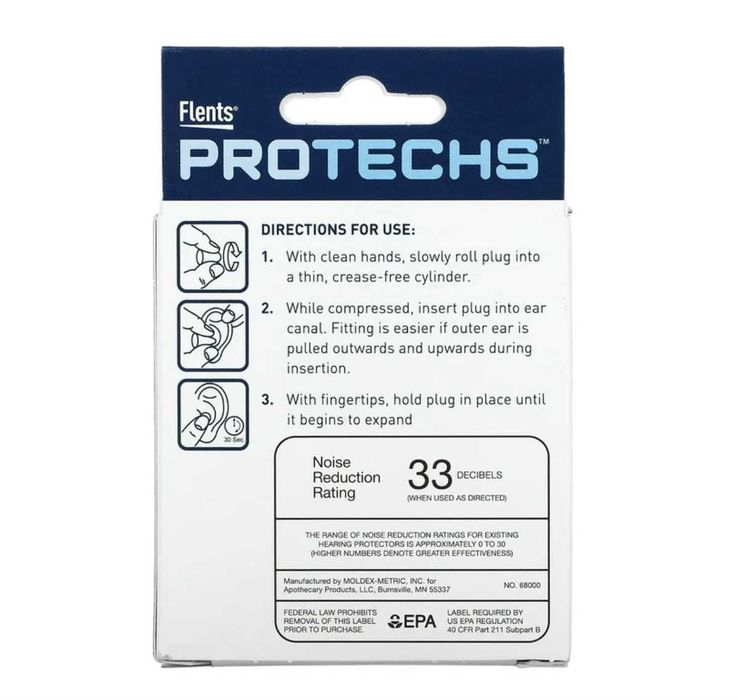 Мягкие комфортные беруши