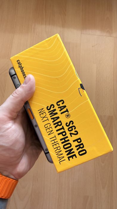 Смартфон CAT S62 Pro, Dual Sim, 128GB, 6GB RAM, 4G, Black