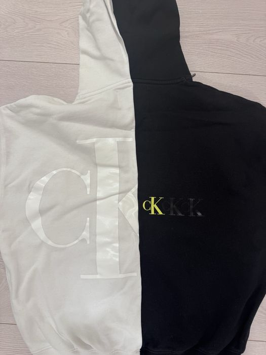 Hanorac Calvin Klein Alb-Negru