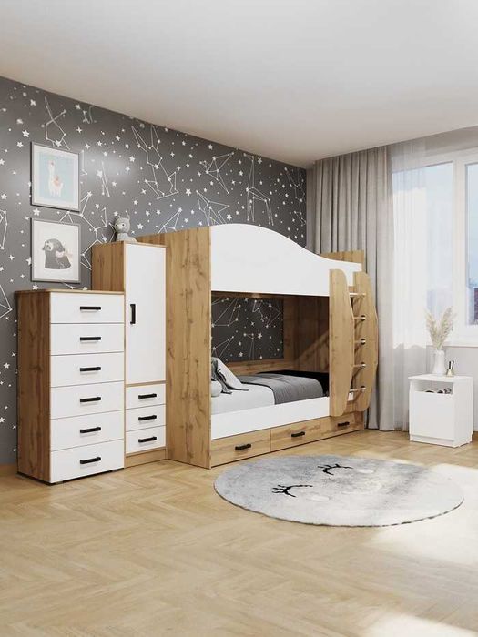 Новые кровати детские двухярусные нашего производства