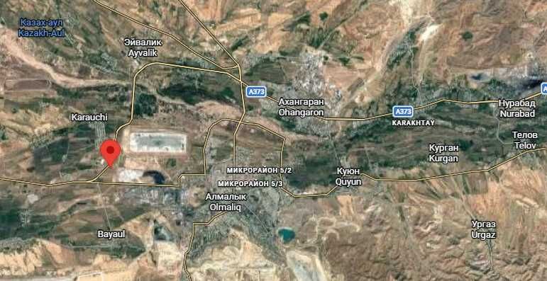 Продаётся База 1,5 га Алмалык и Земля 1 га под производство