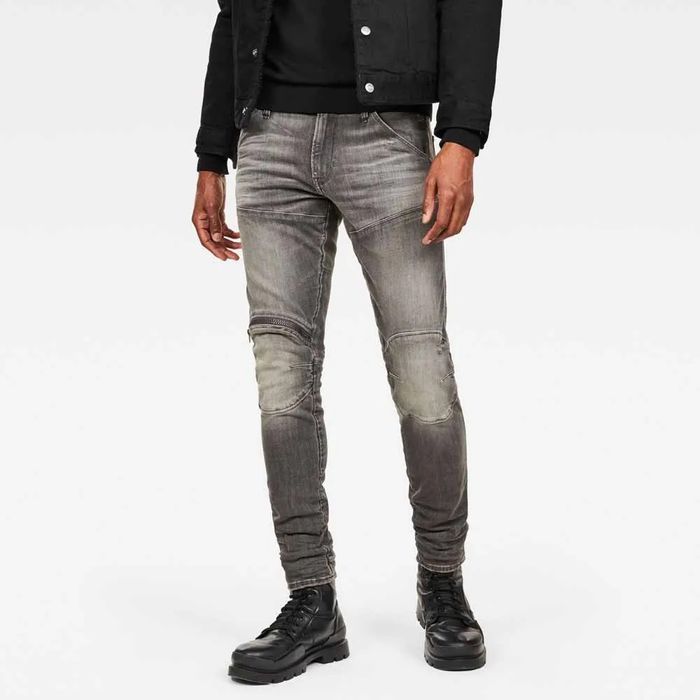 G-Star Мъжки дънки "3D Zip Knee Elwood Skinny Jeans" 5620