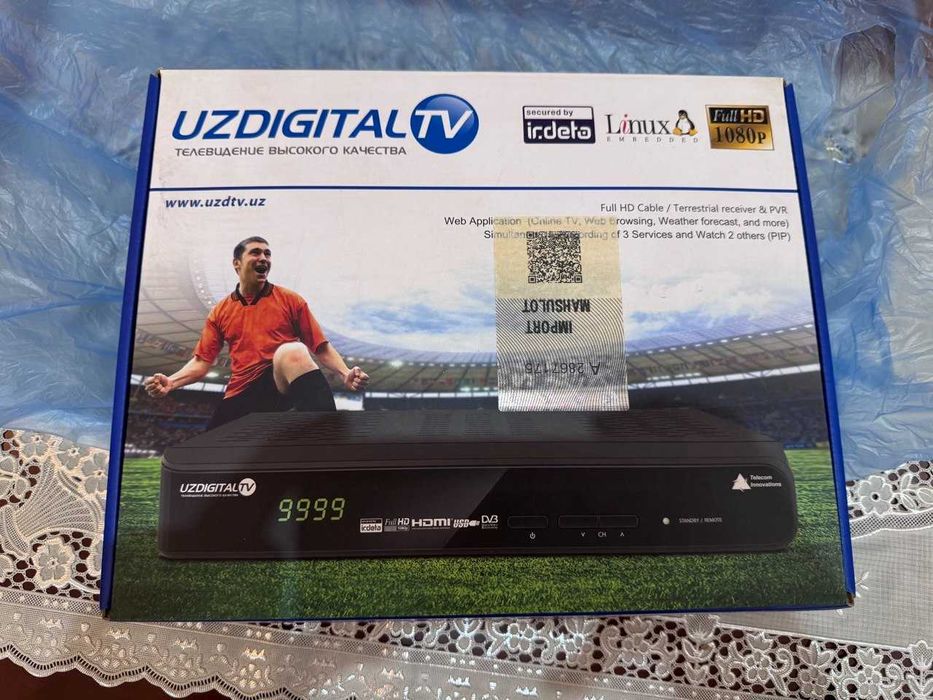 Продаётся тюнер  UZDigital DVB-T2