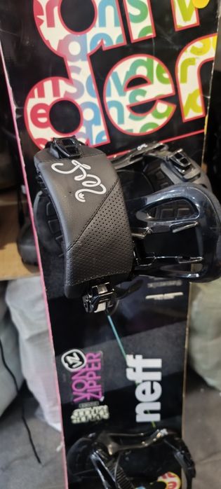 Сноуборд с быстросъёмные крепления