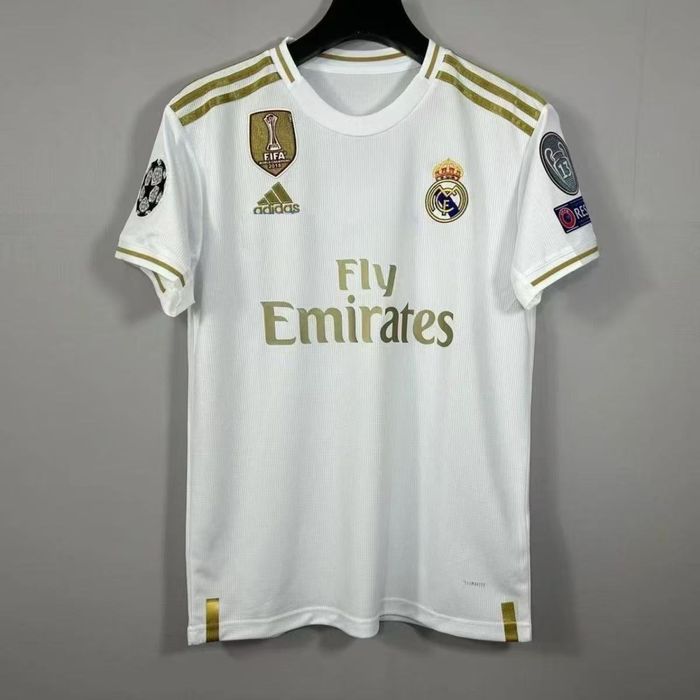 Футболка Реал Мадрид сезон 2019/2020 фан версия ретро футболка