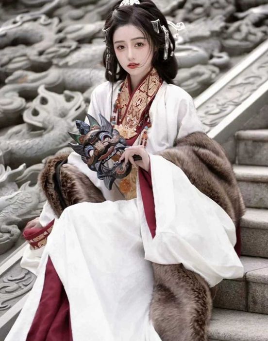 Hanfu Japonez sau Chinezesc - Rochie in Stil Japonez