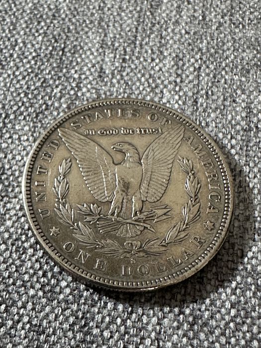 Moneda argint 1880 s Morgan dollar