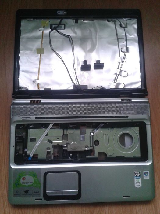 Carcasa Display + Bottom Case, HP DV9000, 448000-001, 448010-001