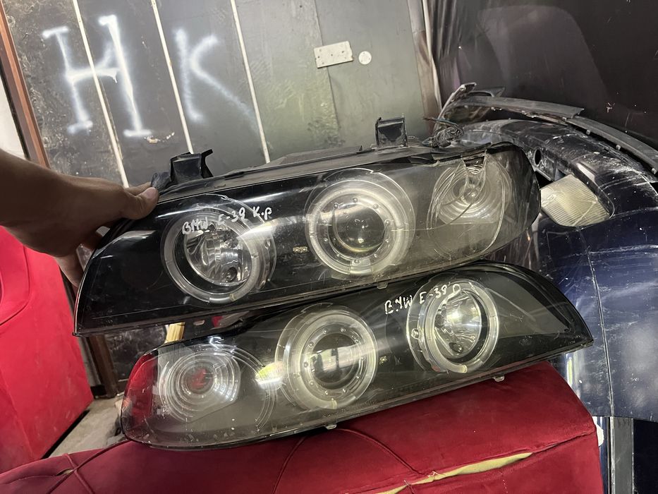Бмв е39 фар оригиналы жақсы жағдайда