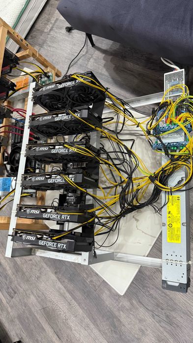 2xMining rigs/Копачки 3060ti no LHR