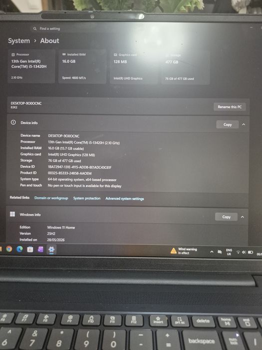 Laptop Lenovo nou