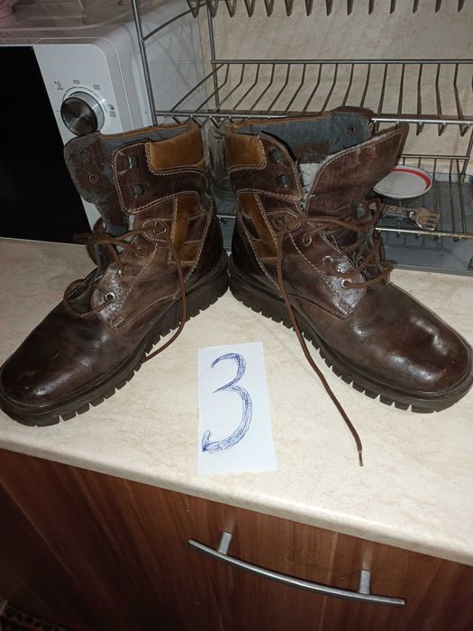 боти естествена кожа  .№ 42 чисто нови