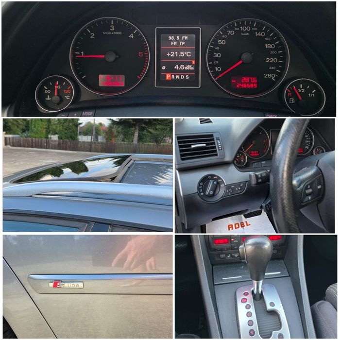 Audi A4 S-line Automat 6+1 viteze, an fabr.2008