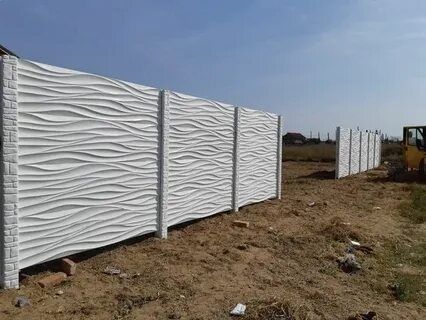 Garduri și porți din placi de beton cu fundație si fara fundație
