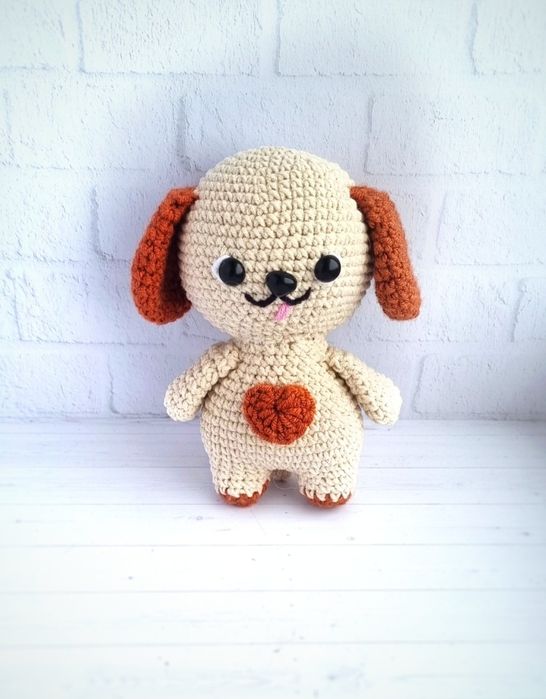 Щенок, игрушки ручной работы
