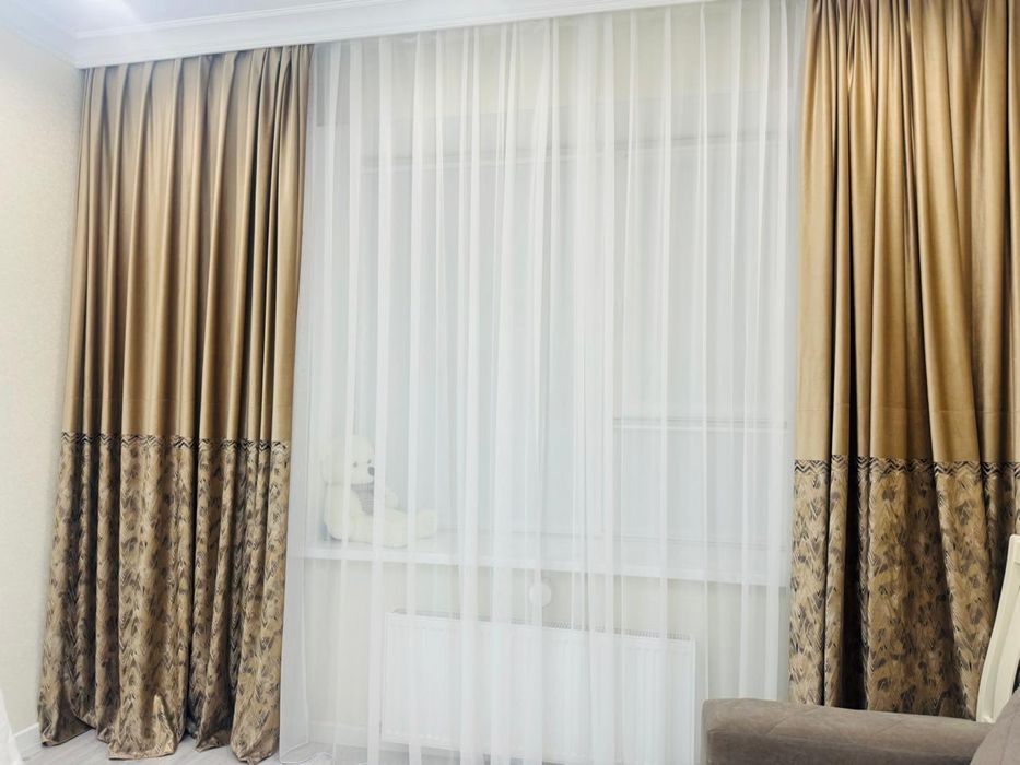 Продам шторы +тюль!!!