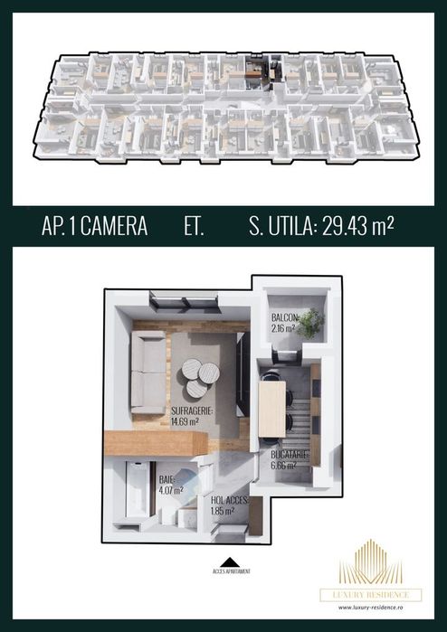 NOU! 1 camere/Chiajna/ — fotografia 3