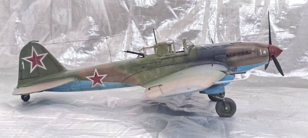 Сборная модель самолета Ил-2