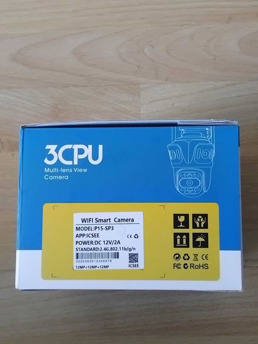 Тройна WIFI камера Р15 SP3